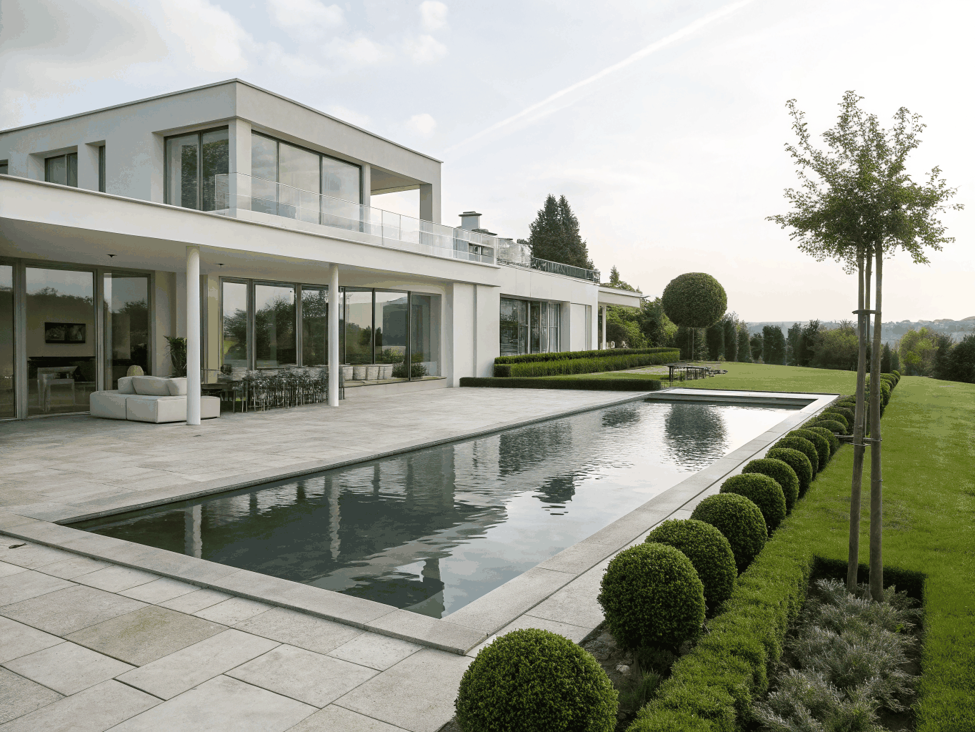 Modernist Courtyard Villa